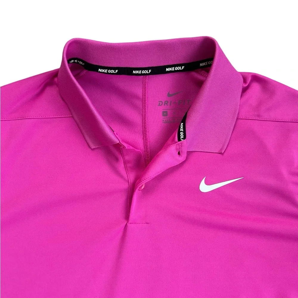 Nike Golf Pink Dri-FIT Polo - Picture 2 of 4